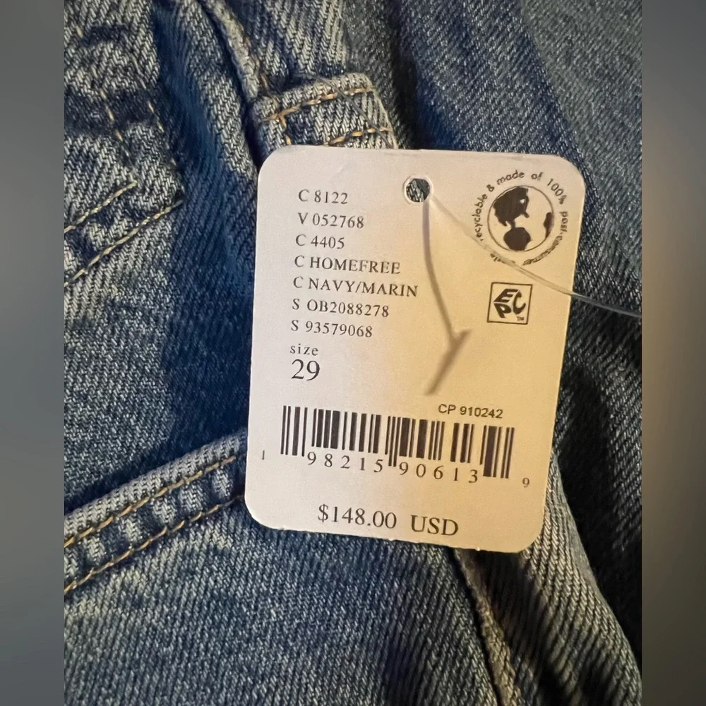 Free People We The Free Eden High Slouchy Jeans Homefree Size 29 $148 Retail NWT - Picture 11 of 13